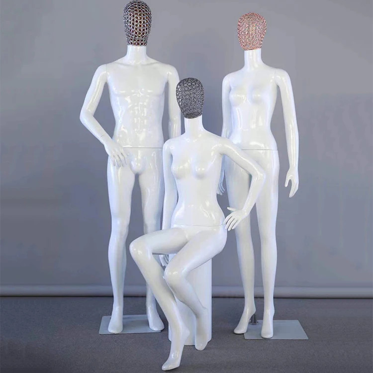 Fashion Clothing Display Cheap for Sale Adjustable Plastic Mannequin