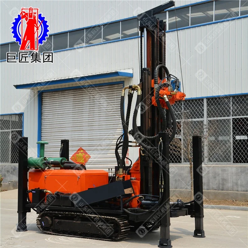 200M Core Drilling Rigs / Hydraulic Exploration Water Well Drilling Machine / Diesel Power Drilling