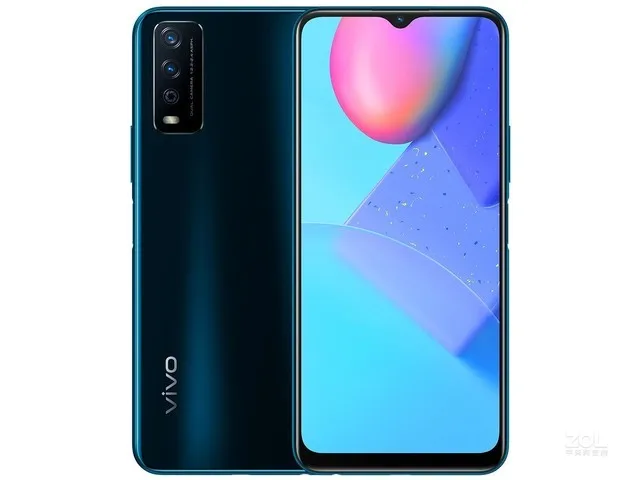 Оригинальная Vivo Y12s сотовый телефон 6 51 inch IPS MTK6765 3 ГБ + 32 13MP 8MP 5000 мАч батарея красоты камера с возможностью съемки видео 4G Android
