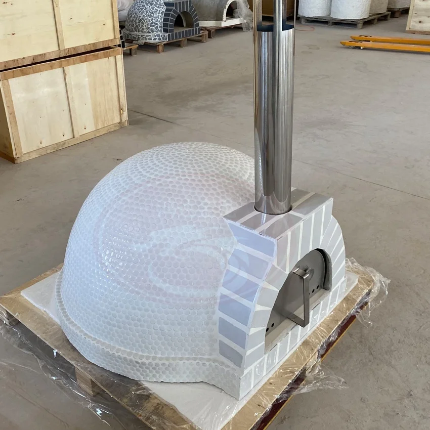 ceramic pakistan portable stone woodfire outdoor small pizza oven chinese wood fired brick pizza ovens for sale