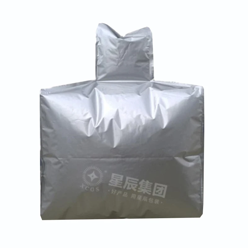 Waterproof big one ton foil bags1000kg aluminum foil moisture barrier fibc bulk liner bag