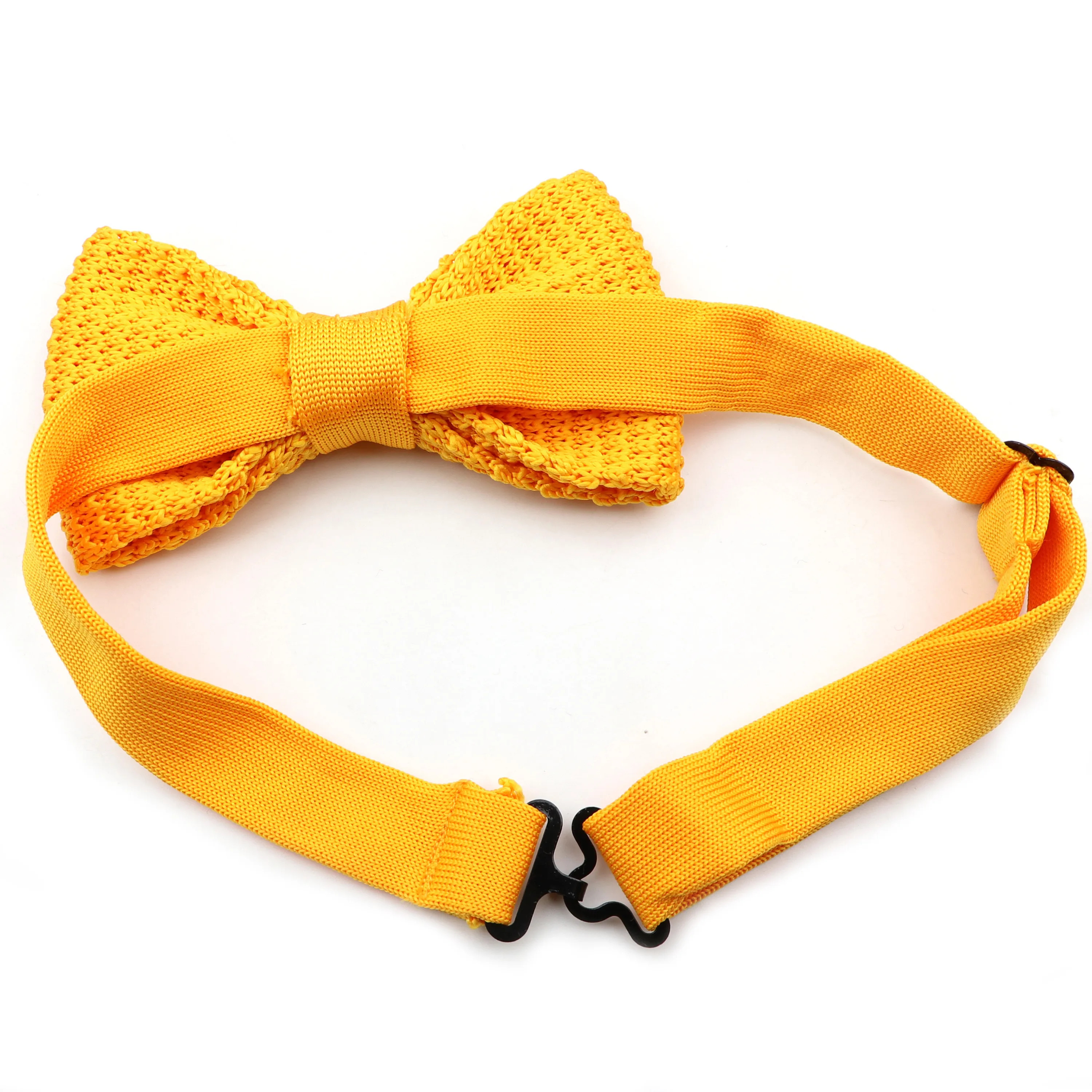 Women Colorful Bow Tie Knitted Bowknot Knit Wedding Party Solid Color Dot Neckwear Designer Knitting Dress Bowtie