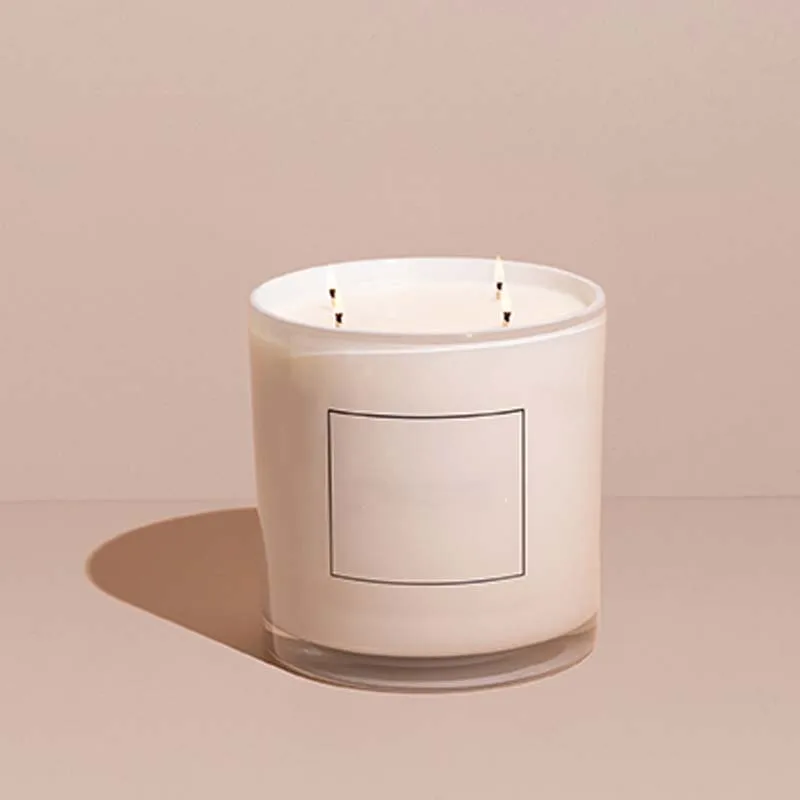 Wholesale Luxury Private Label Glass Jar Natural Soy Wax Candles Scented Set with Gift Box