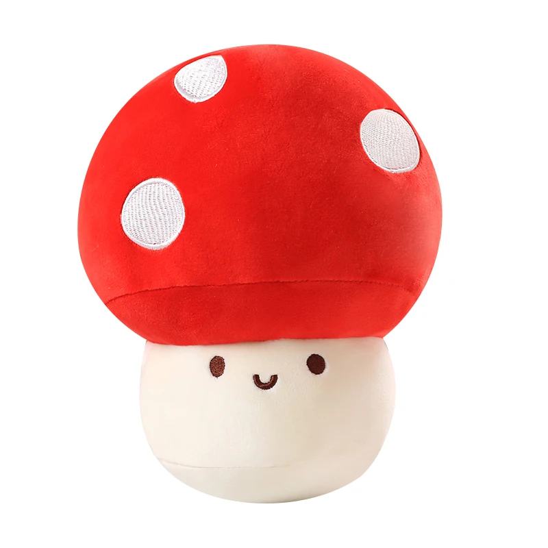 Custom plush toy skinCute Stuffed Mushroom Plush Toy Christmas Gifts Home Sofa Pillow Cushion Kawaii Small Mushroom Plush