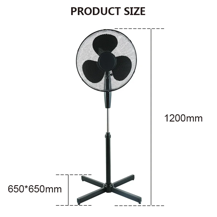 High Quality Indoor Stand Fan Deluxe Stand Fan Crown Fan