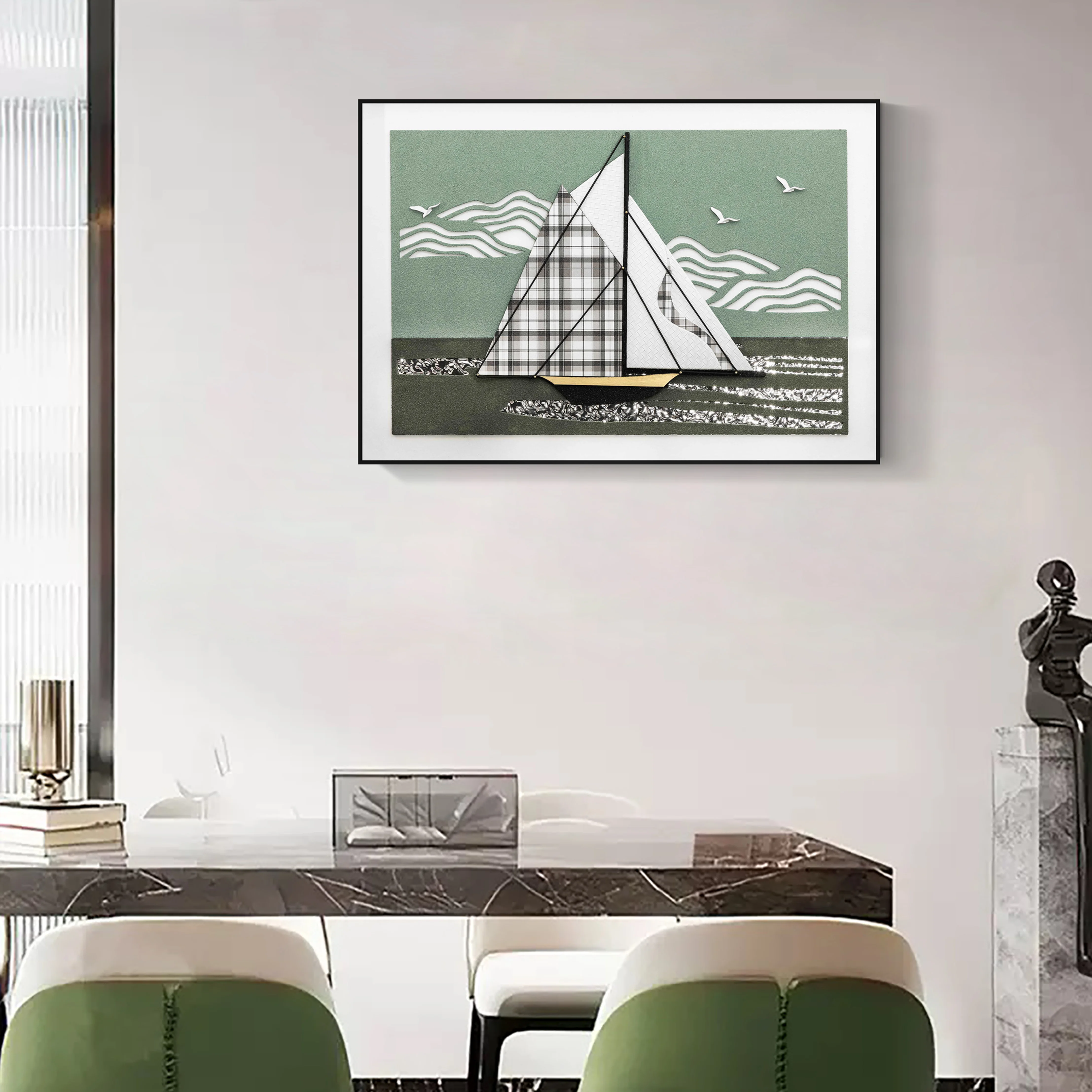 hanging paintings   painting wall decor   simple modern   Framed Wall Arts   home decoration   Custom High Quality