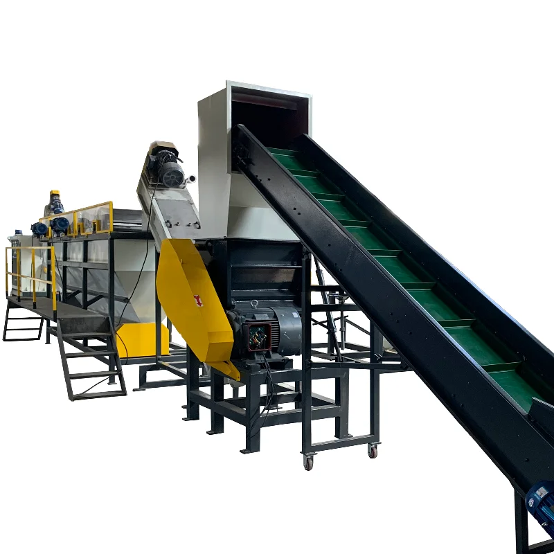 Waste Pet Plastic Bottle Flakes Washing Drying Recycling Machine/equipment Plastic Flakes Recycle Washing Machinery Line