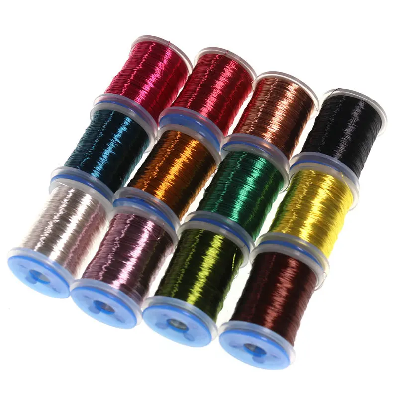 0.2mm Fly Tying Materials Copper Wire For Nymph Dry Fly Fly Fishing Wire