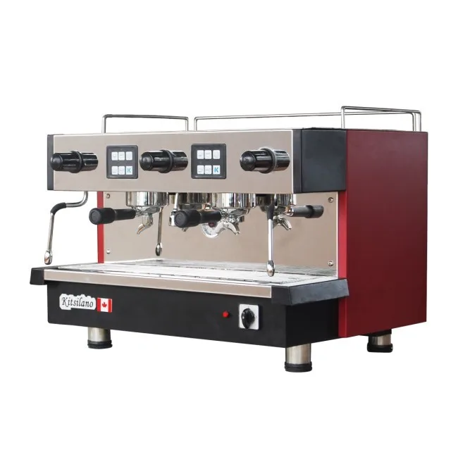 KT-11.2 Commercial 2 group espresso machine coffee machine with milk frother steamer for  Cafe Shop Coffee Maker