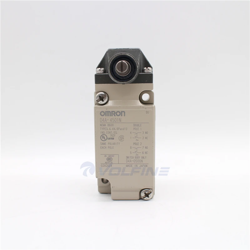 Omron Rotary action Snap Action  General-purpose Limit Switches D4A-4501N