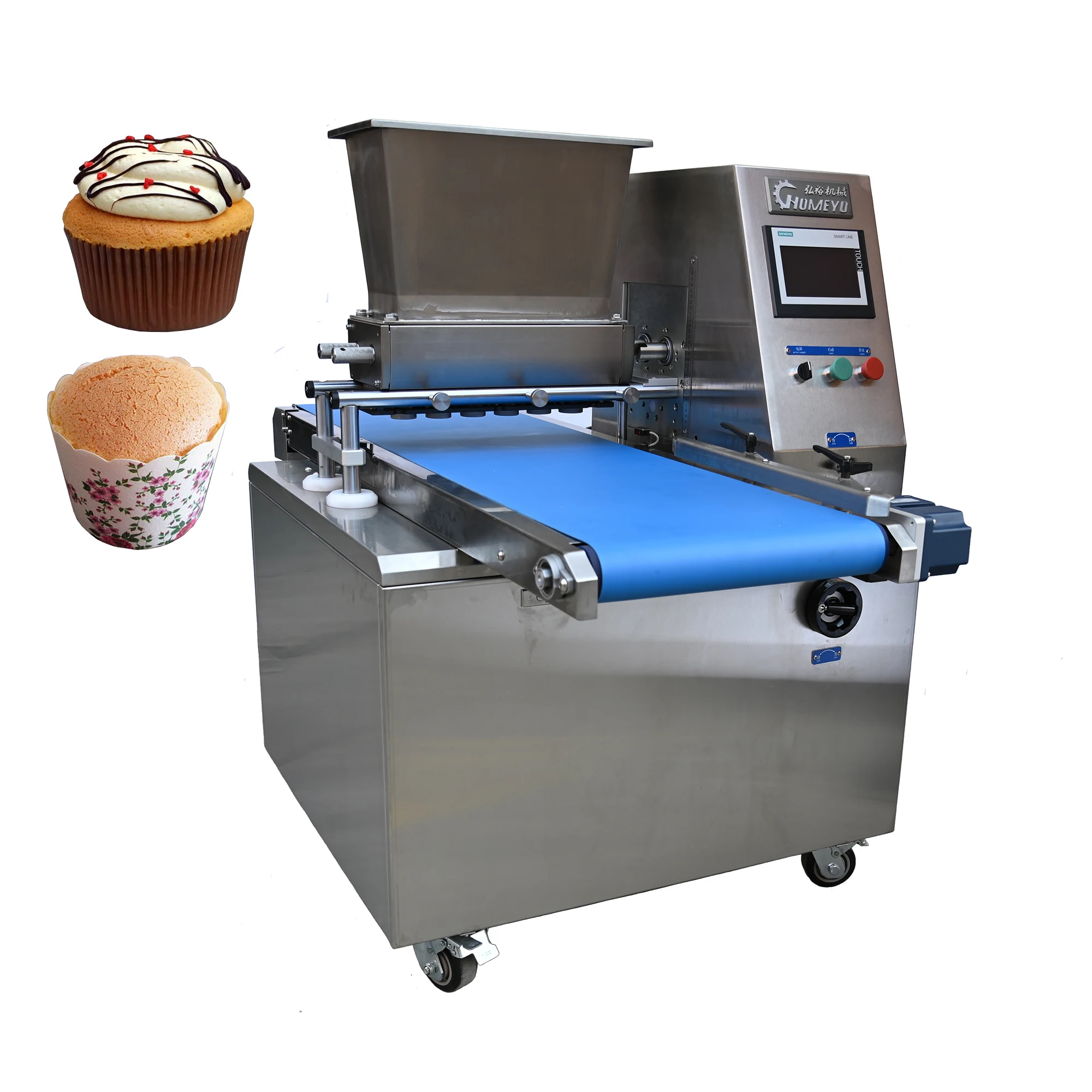[HongYu Machinery] Cupcakes Cake Depositor Sponge Cake Filling Machine
