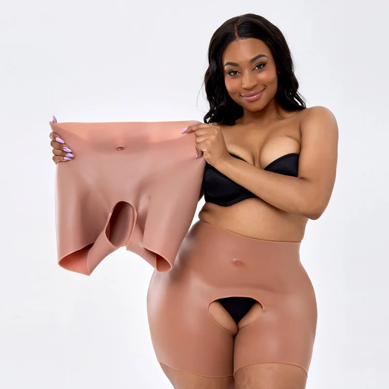 Silicone Panty Hip Enhancer Shaper Realistic Control Butt Pants for Sexy fesses silicon Body Shaper False Buttock Big Ass