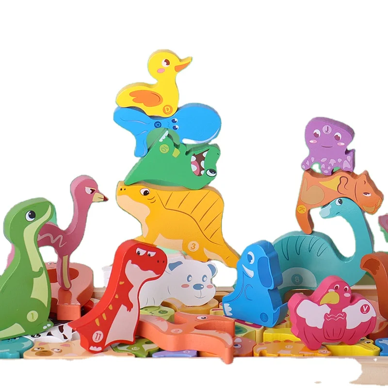 Wholesale other baby toys 2-4 year Children Educational Stack building block sets new toys 2024 kids hot selling puzzle & games