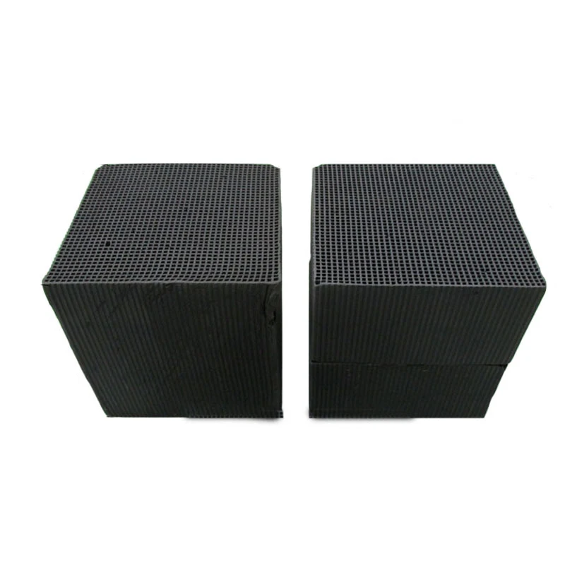 Aquarium Filter Water Purification Honeycomb Activated Carbon Block Tank Aquarium Cleaning Tools