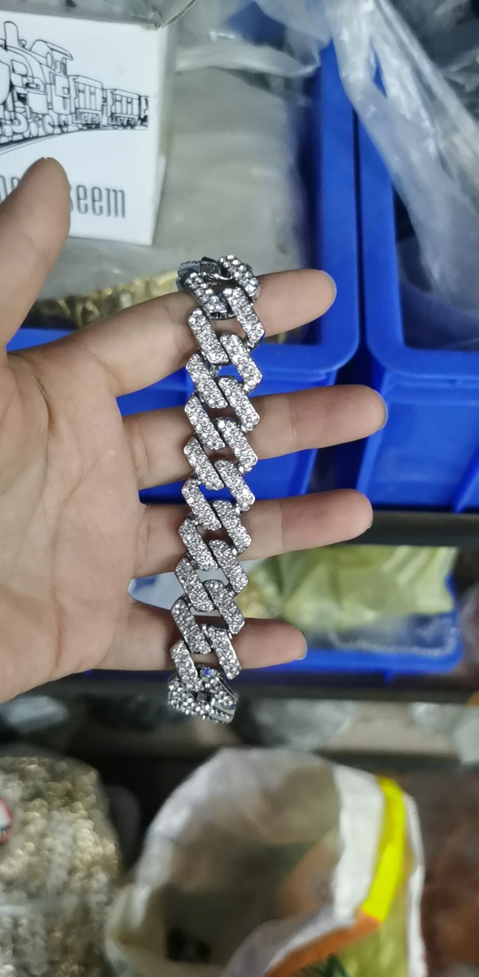 19 mm Hip Hop Iced Out Miami cuban link chain cuban link cuban necklace MOQ 1PCS