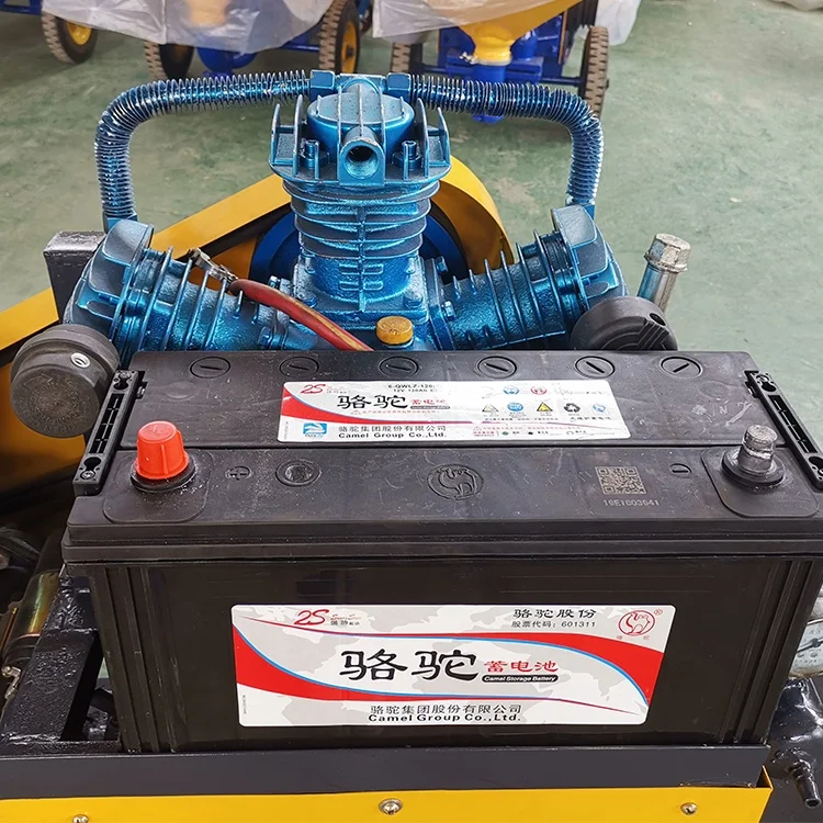 Wall Finishing Diesel Motor Plastering spray plaster machine made in china