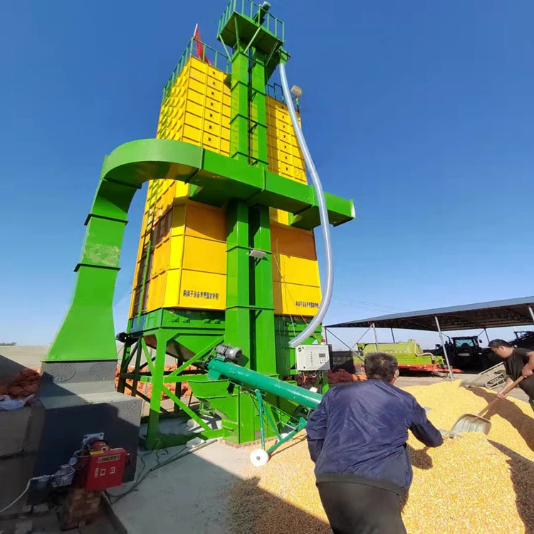 Grain Dryer Hot Air Stove Tower Dryer Wheat Corn Rice Drying Equipment
