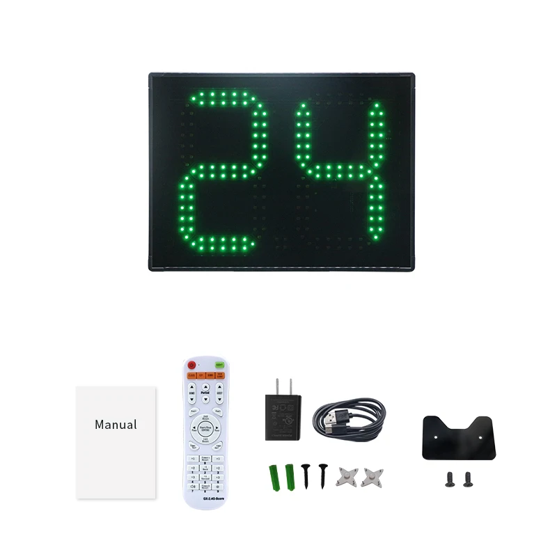 Ganxin 0-99 Countdown Bank/Gym Use LED Digital Counter Basketball 24 Seconds Shot Clock