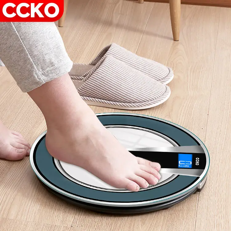 Ccko ванная комната электронная ЖК-доска для личные кухонные весы стеклянные цифровые напольные