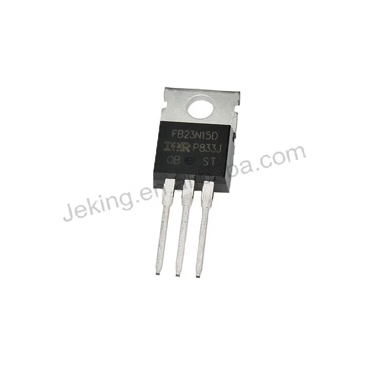 Jeking новые и оригинальные электронные компоненты MOSFET транзисторы в-220-3 IRFB23N15DPBF