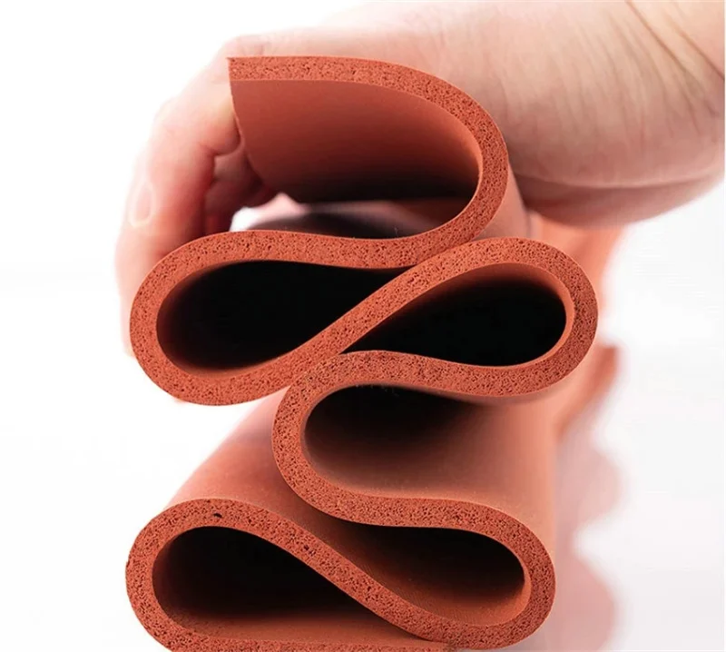 High-Temperature Silicone Foam Sheets for New Energy Battery Pack Sealing Solutions with Cutting Processing Available