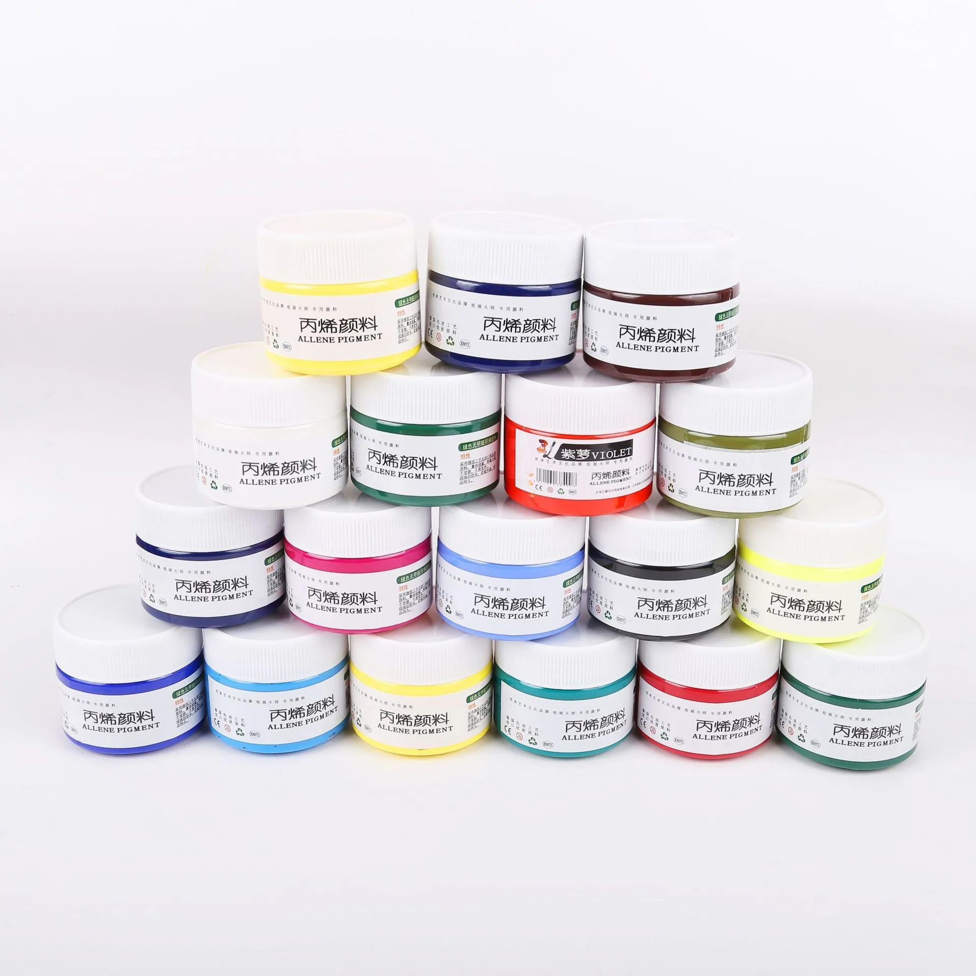 Acrylic Paint 100Ml Wall Painting Hand-Painted Diy Paint Silver Gold Textile Waterproof Acrylic Painting Paint