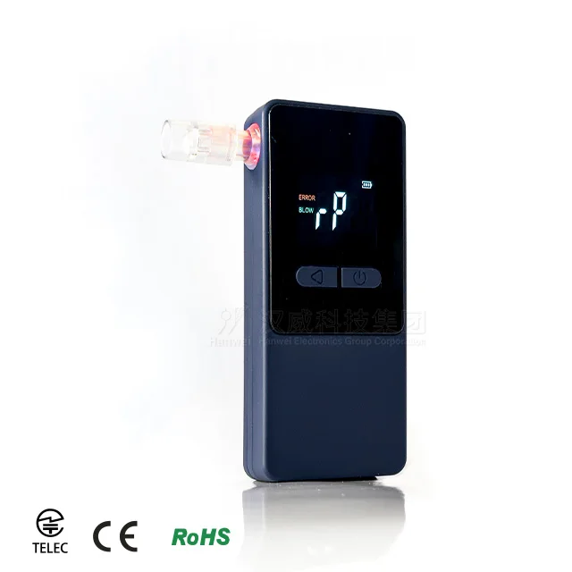 Factory Wholesale Led Breath Alcohol Breathalyzer Alcohol Tester Breath Checker Alcohol Alkomaty AT808