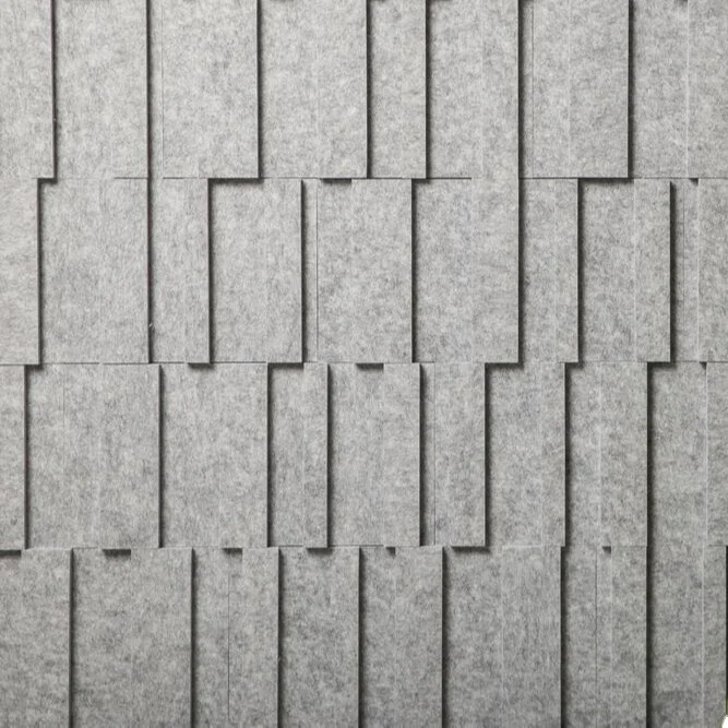 Fire Retardant 1220*2440mm Polyester Felt Acoustic Panels Recycle Material Eco-friendly Soundproofing Acoustic Panel