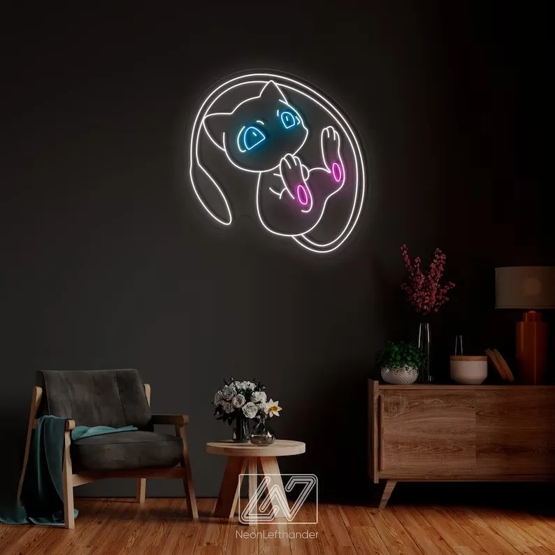 Custom Led Light Neon Sign Japan Famous Anime Neon For Birthday Party Home Room