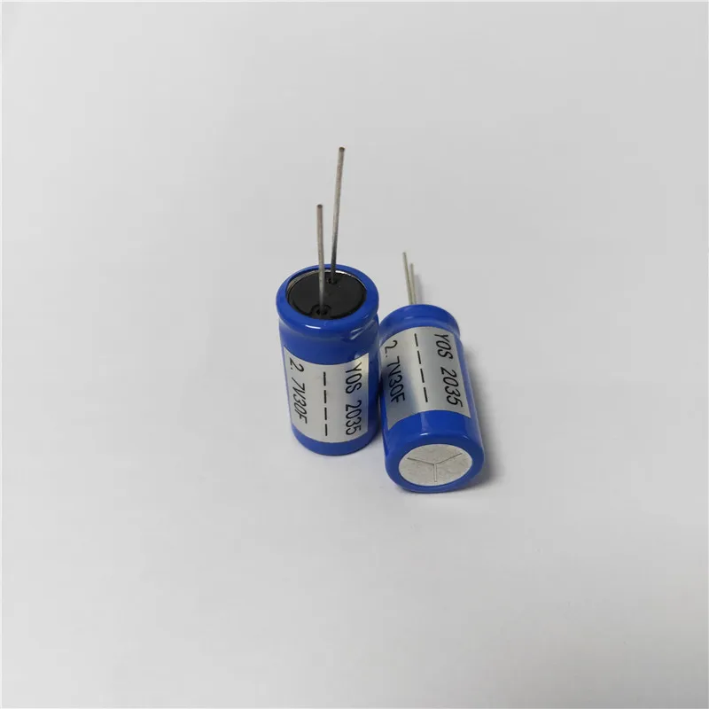 Литий суперконденсаторы 2 7 V 30F V/30F Li-Ion супер конденсатор с алюминиевой крышкой