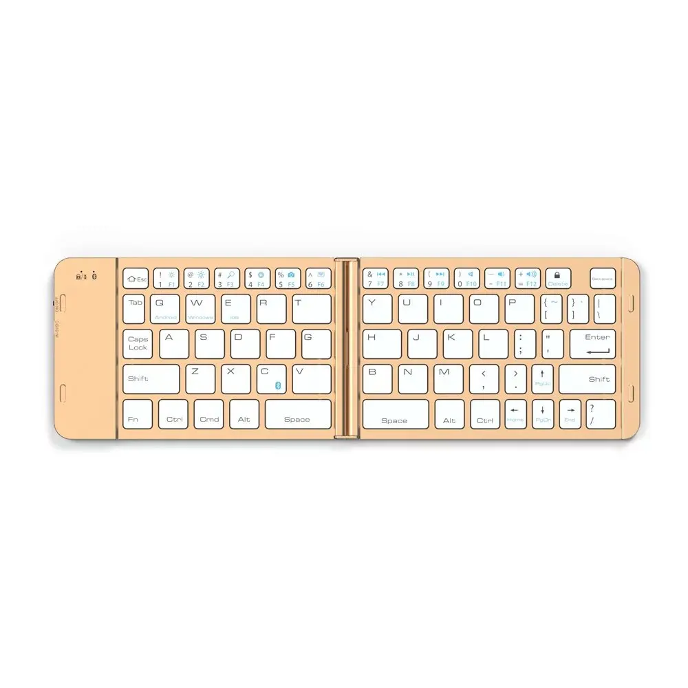 Universal Foldable Blue tooth Touchpad Keyboard for ipad ios 13 android tablet pc Mobile phone portable folding keyboard