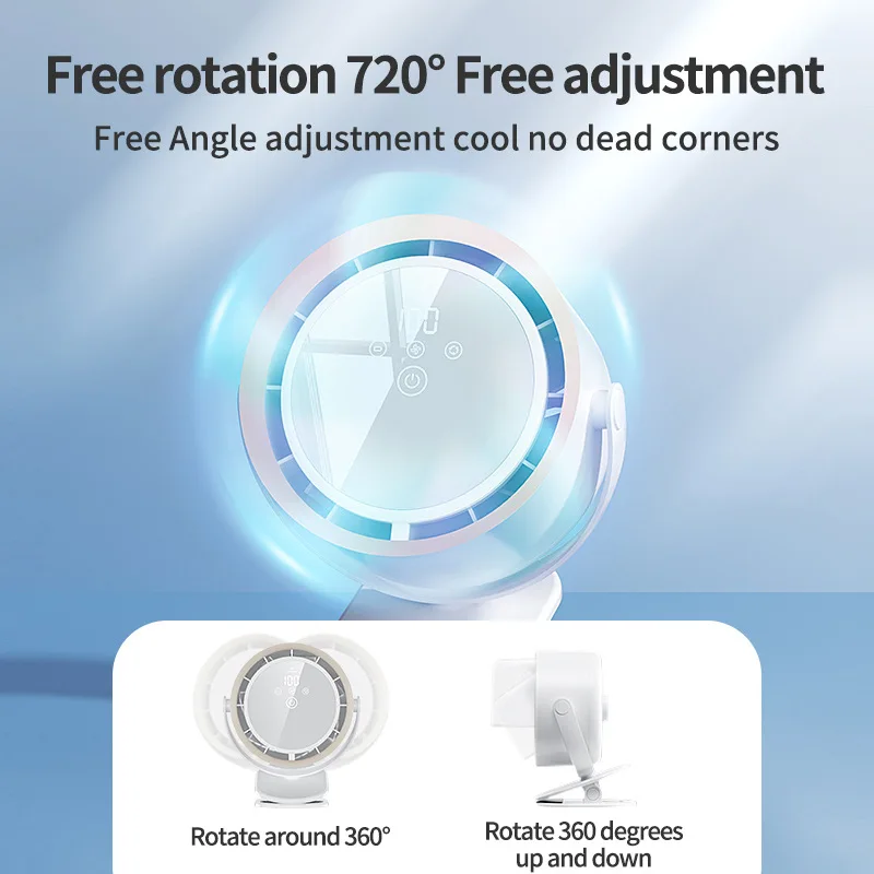 New creative design Baby stroller Fan octopus clip Rechargeable Standing table portable mini usb handy Fan