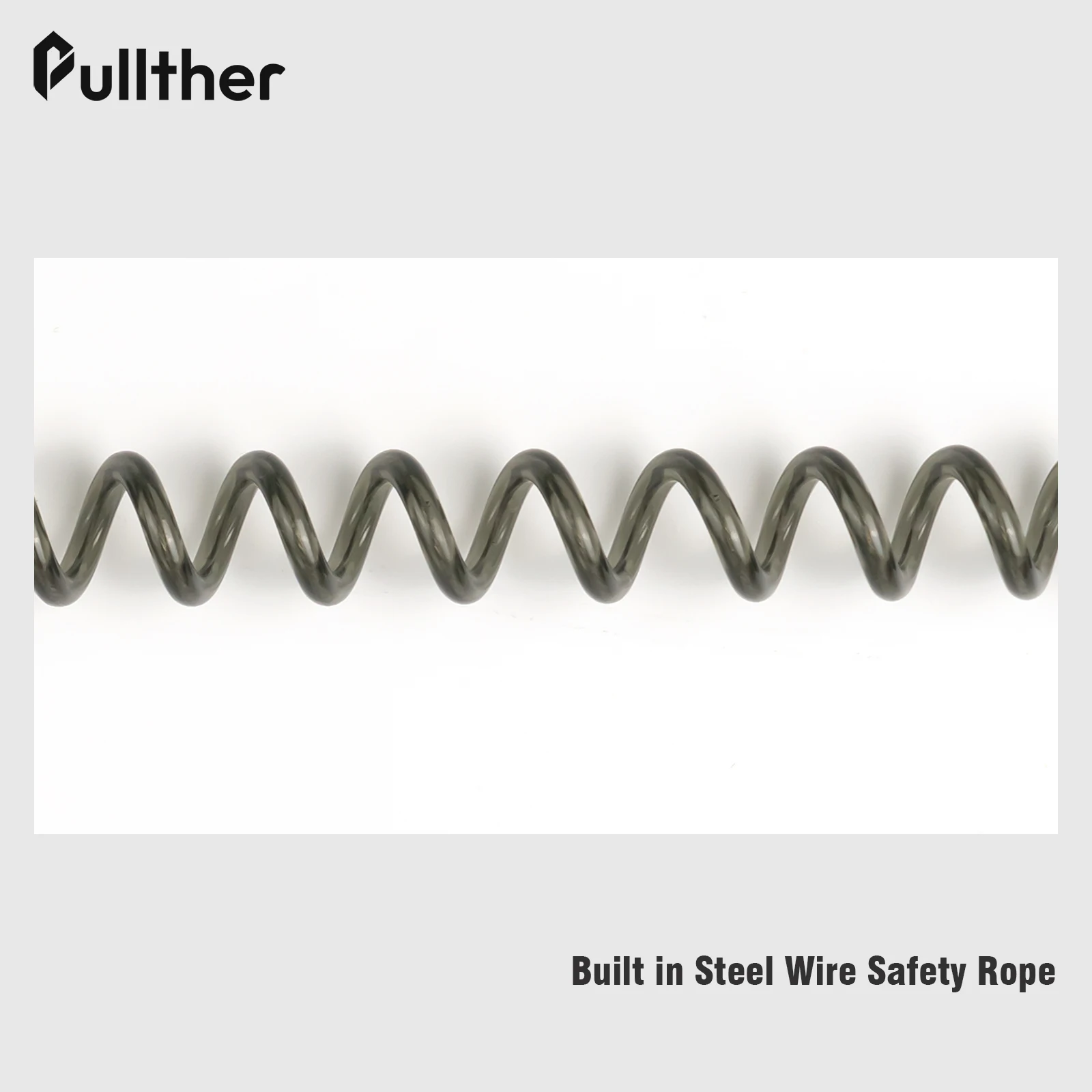 Pullther fly fishing hanging rope with telescopic buckle anti loss key pliers tool rope fishing accessories
