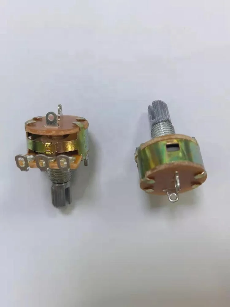 
B250K 15V WITH SWITCH L=15 I=7 d=M7 WITH METAL SHAFT 0-250k Potentiometer 