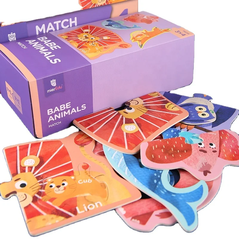 Hot sale  Customised  3D Jigsaw Puzzle Toy for Kid Paper Different Level Educational Stem Diy Toy Puzzle