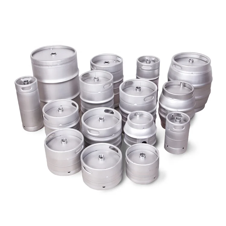 Homebrew Beer Keg Euro Standard 20L/30L/50L Draft Beer Keg US Standard Stainless Steel Empty Beer Barrel