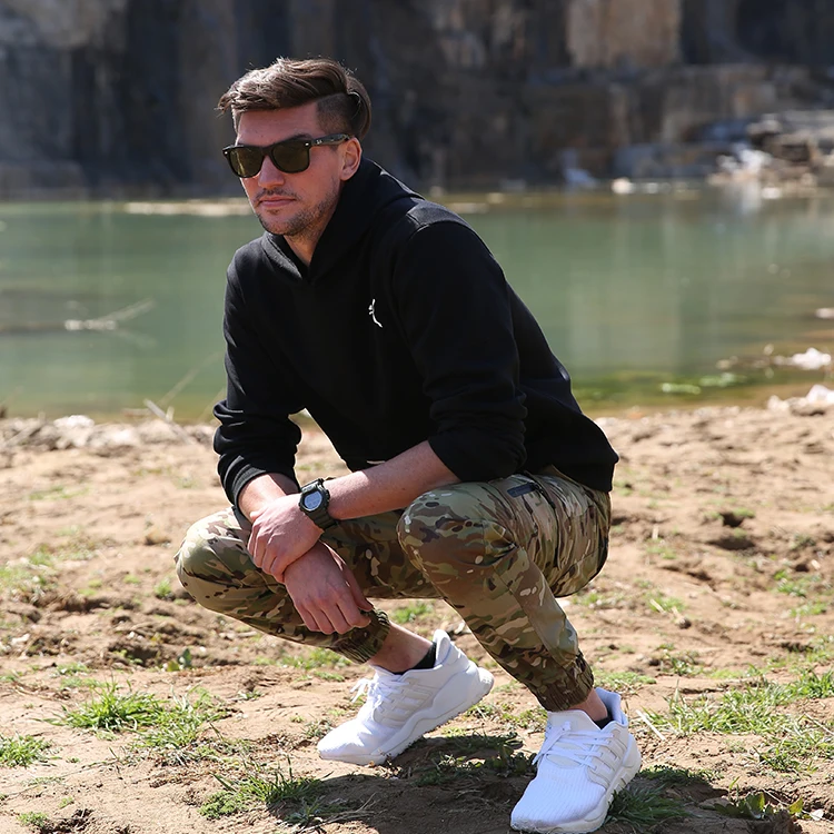 Camouflage Pant Military Men Side Pocket Camouflage Blank Cargo Pant Wholesale