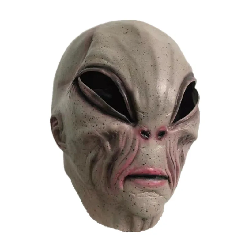 UFO Halloween mask,Halloween young party masks,white face Halloween mask Halloween scary clown masks ghost face mask Halloween