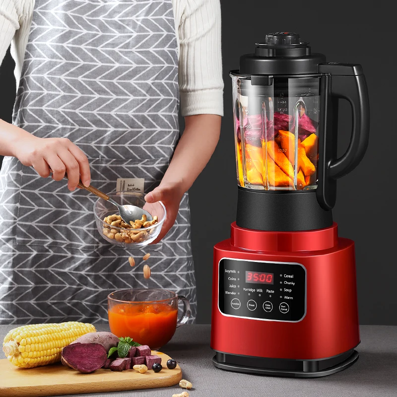 2022 QIANSHOU 220V Professional Home Appliances 3 SS Blade High Performance Electric High Speed Baby Food Mixer Juicer Blender