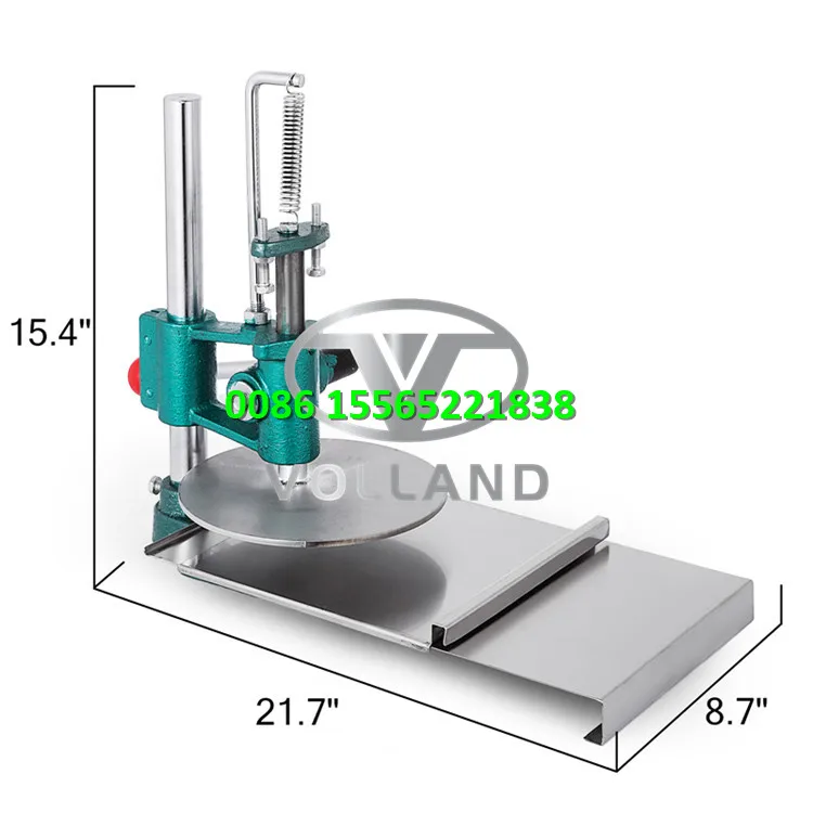 11inch pizza dough flattening machine/Manual Dough Pressing Machine/manual pizza press