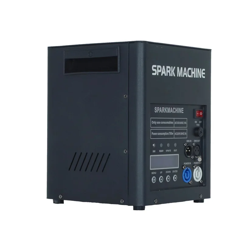 MITUSHOW DMX 600W Mini DMX Cold Spark Machine wedding Cold sparkler machine
