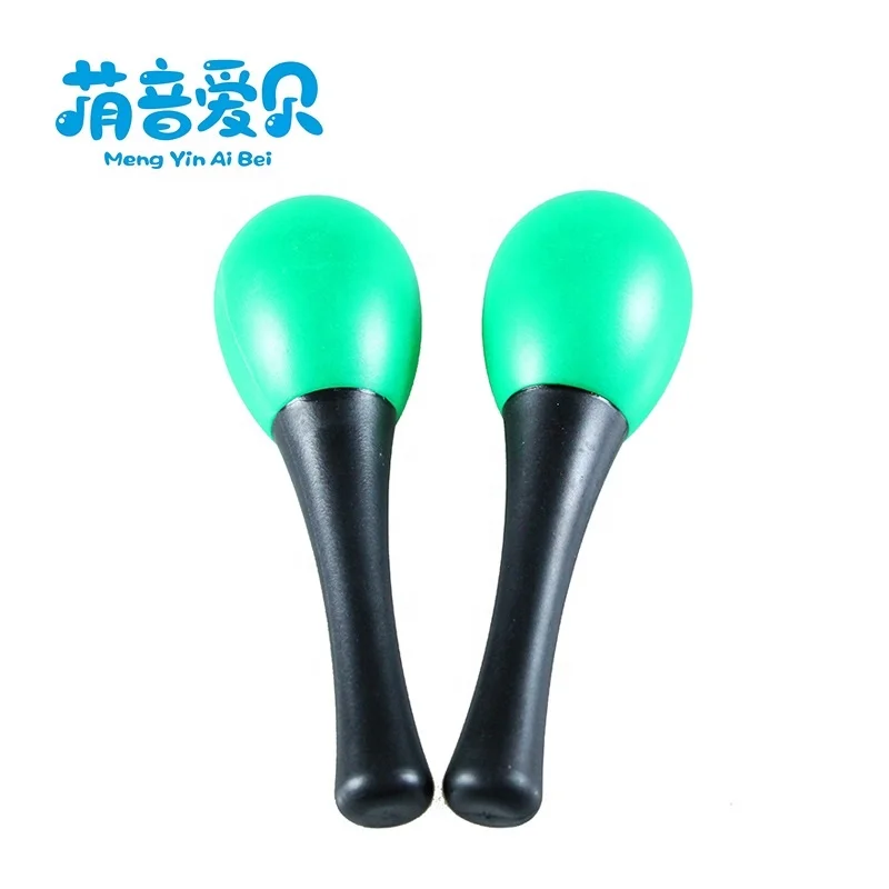 wholesale little plastic maracas musical instrument with good quality