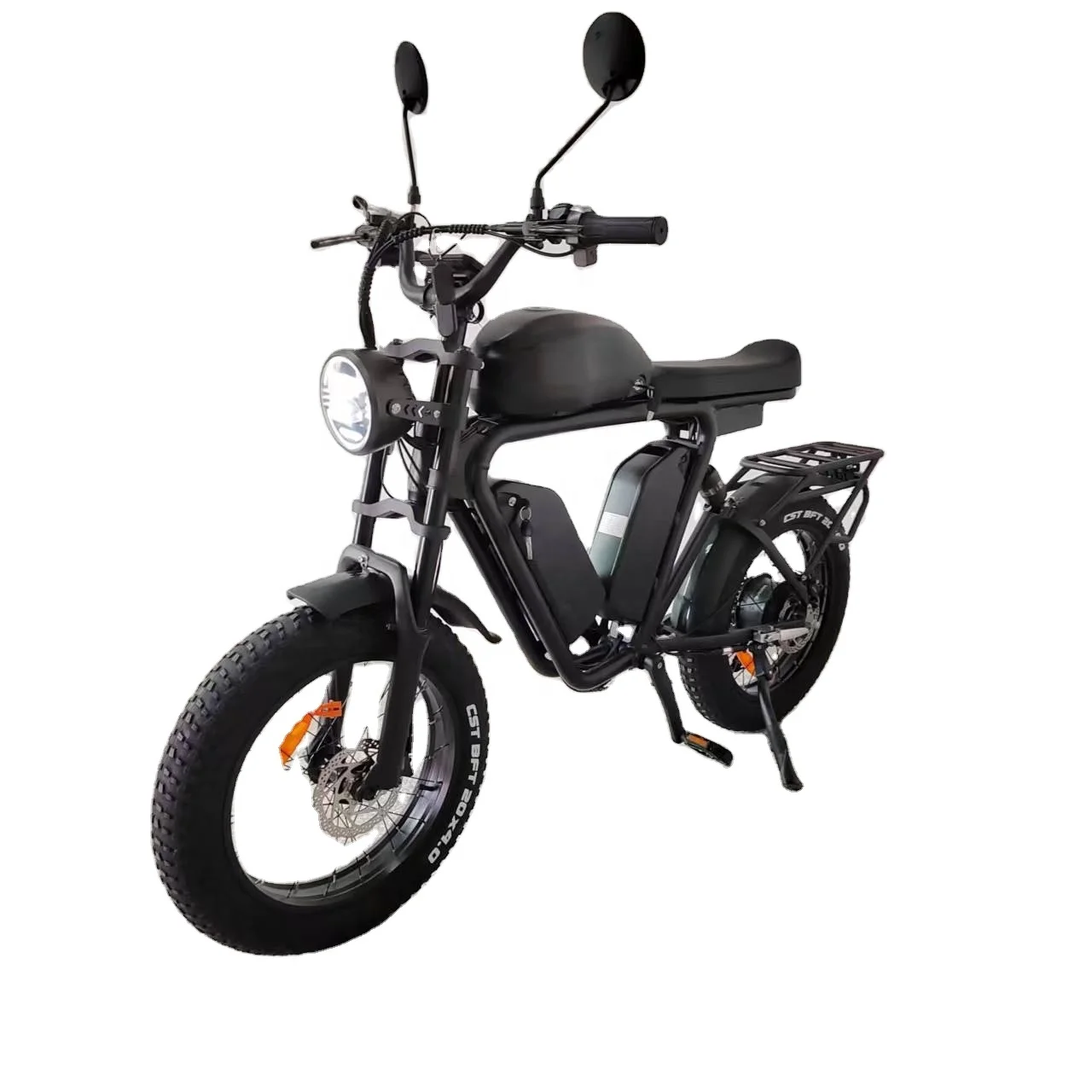 Электродвигатель для электровелосипеда тройная батарея 70Ah/48 В масляный тормоз большой дальности 1000 Вт электрический