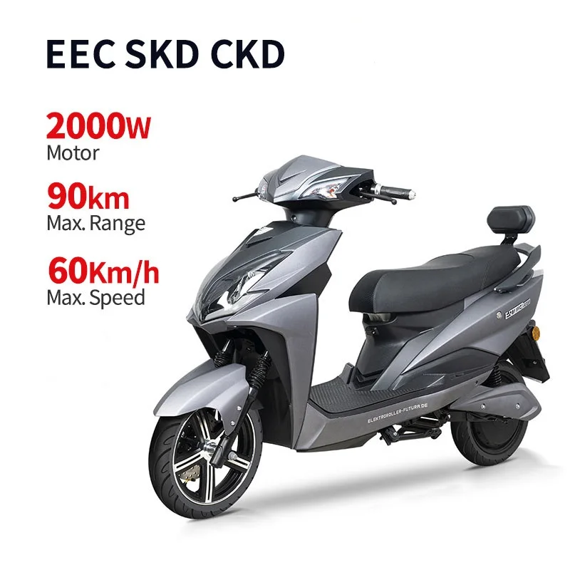 High Speed 100KM Long Range Electric Motorcycle 72V 2400W Super Power Adult Scooter Motorbike EEC COC Motorcycle