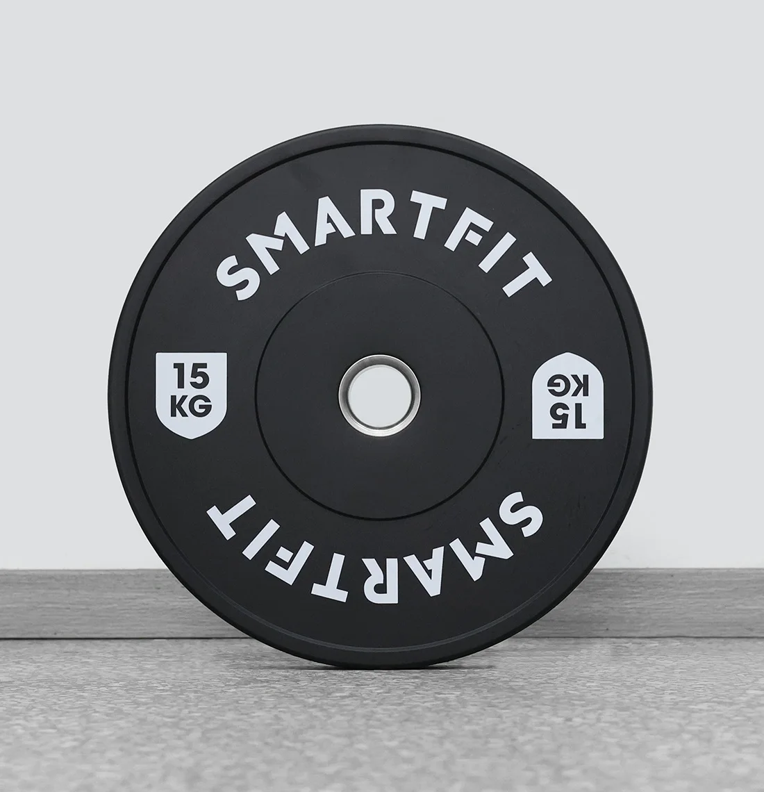 Smartfit Custom Full Rubber Plates Black Bumper Plate Rubber Barbell Plate