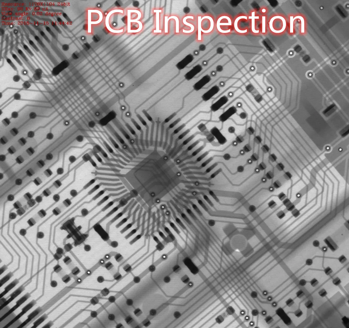 pcb bga x-ray inspection machine/xray screening machine x5600