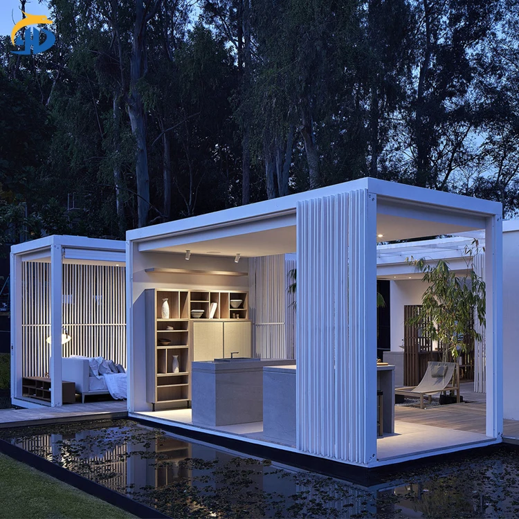 20ft 5 Bedroom Luxury Prefabricated Two Story Container House Portable Mobile House Luxury Homes