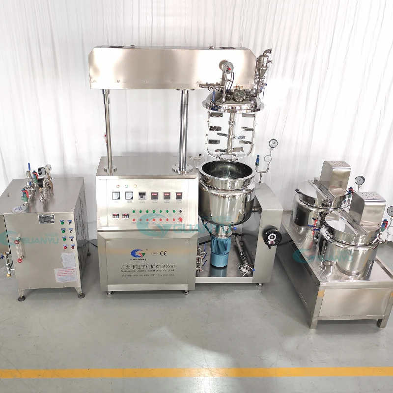 Petroleum Jelly Soft Paraffin Mineral Jelly White Petrolatum honogenizer reactor vacuum emulsifying mixer machine
