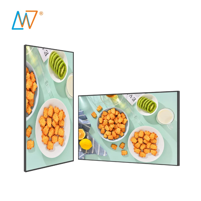 Коммерческий 55 дюймов smart android 4k вертикальный ЖК-дисплей ad-плеер экран цифровой вывески ТВ рекламное оборудование