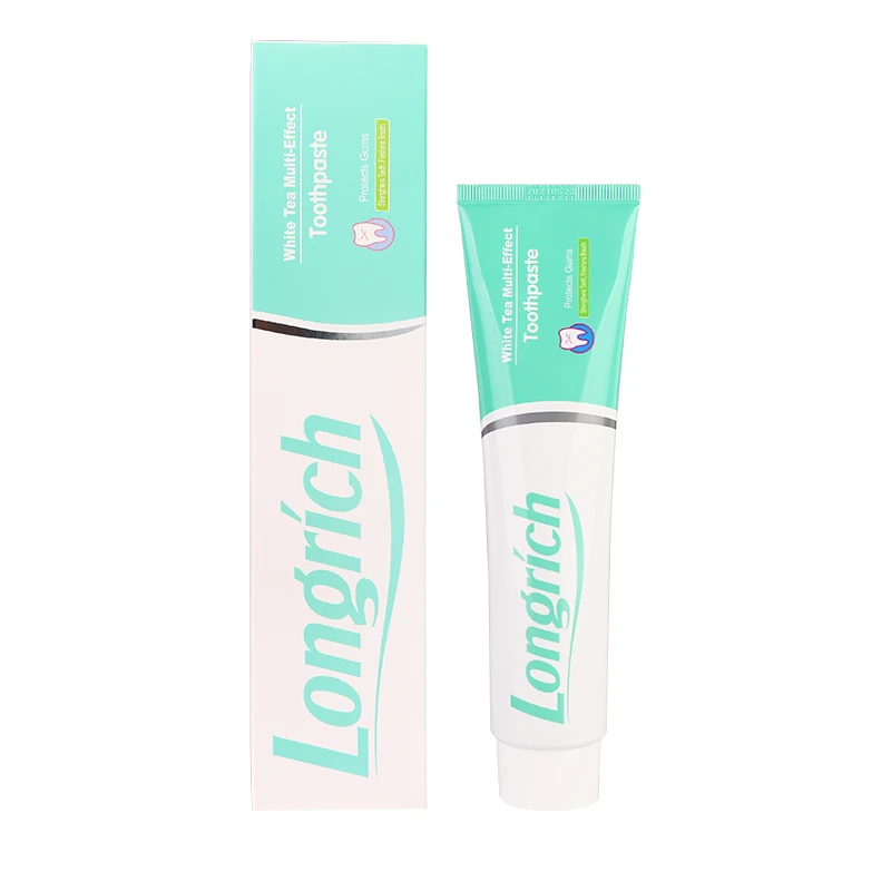 Longrich fresh breath toothpaste oral cleaning private label hot sale quality guaranteed  wholesale white tea essence toothpaste